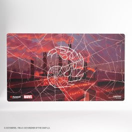 Gamegenic: Magic: The Gathering | Marvel's Spider-Man Shiny Playmat - Spider-Man Mountain