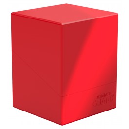 Ultimate Guard: Boulder 100+ Solid Red