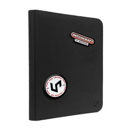 Ultra Pro Zippered PRO Binder 9-Pocket Patchcraft Black
