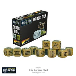Bolt Action: Orders Dice pack : Multiple Colors