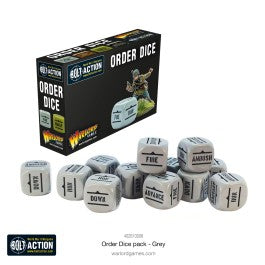 Bolt Action: Orders Dice pack : Multiple Colors