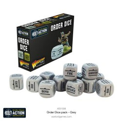 Bolt Action: Orders Dice pack : Multiple Colors