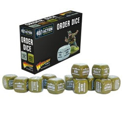 Bolt Action: Orders Dice pack : Multiple Colors