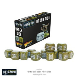 Bolt Action: Orders Dice pack : Multiple Colors