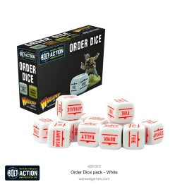 Bolt Action: Orders Dice pack : Multiple Colors