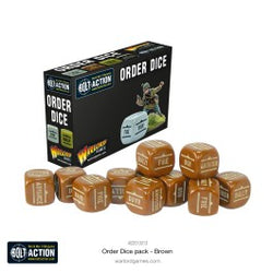 Bolt Action: Orders Dice pack : Multiple Colors
