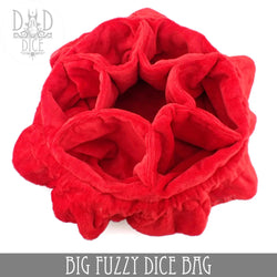 Big Fuzzy Dice Bag - Multiple Colors