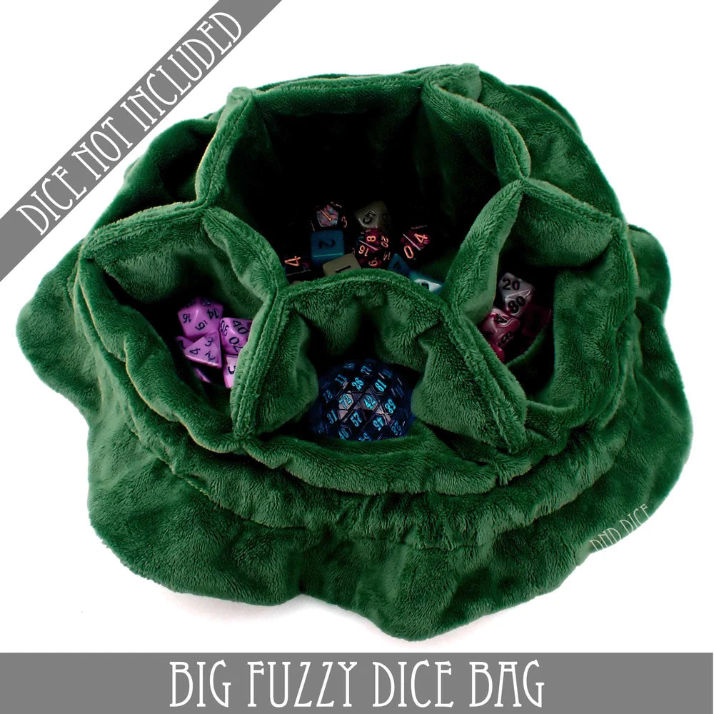 Big Fuzzy Dice Bag - Multiple Colors