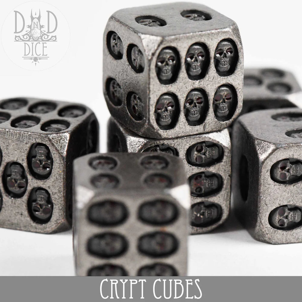 Crypt Cubes 6D6 (Metal) Save 50%