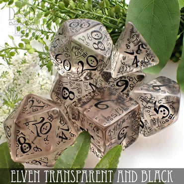 Elven Transparent & Black