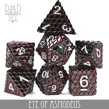 Metal Dice - Eye Of Asmodeus