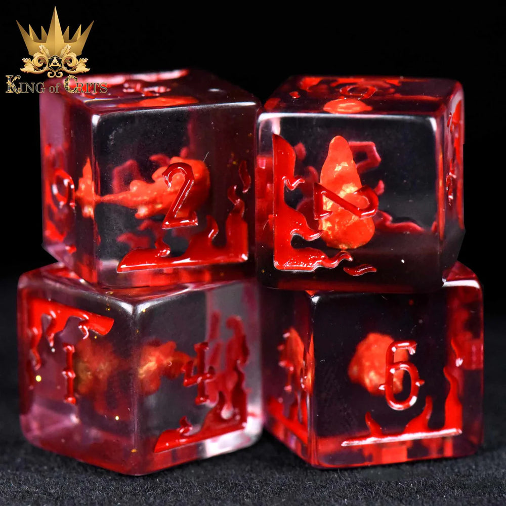 Fireball 4D6 Set
