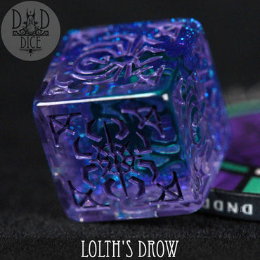 Lolth's Drow - 11 Dice Set