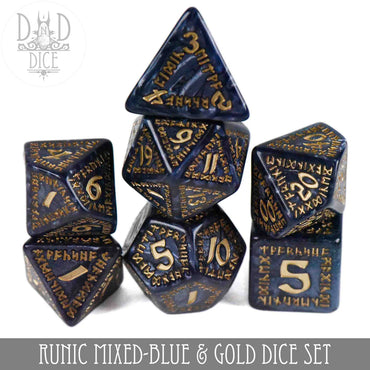 Runic Mixed Blue/Gold