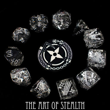 The Art Of Stealth - 11 Dice Set