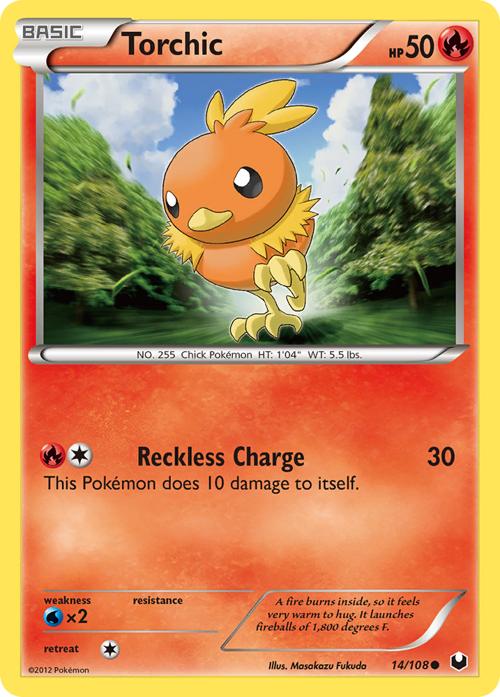 Torchic (14/108) [Black & White: Dark Explorers]