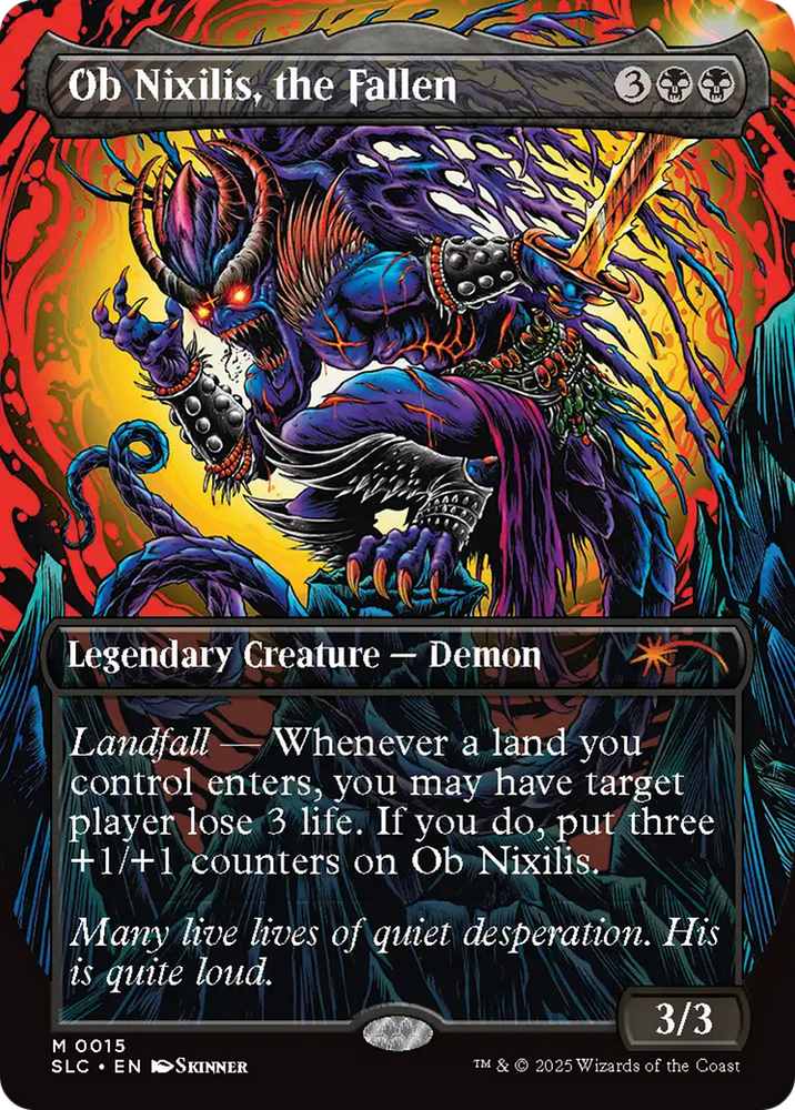 Ob Nixilis, the Fallen [Secret Lair Countdown Kit]