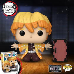 Funko Pop! Demon Slayer: Zenitsu w/ box (Entertainment Earth Exclusive)