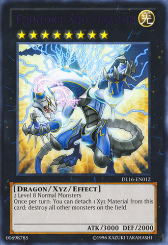 Thunder End Dragon (Purple) [DL16-EN012] Rare