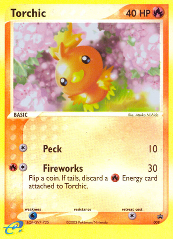 Torchic (008) [Nintendo: Black Star Promos]