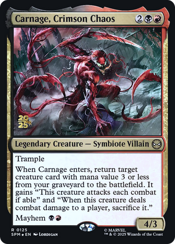 Carnage, Crimson Chaos [Wizards Play Network 2025]