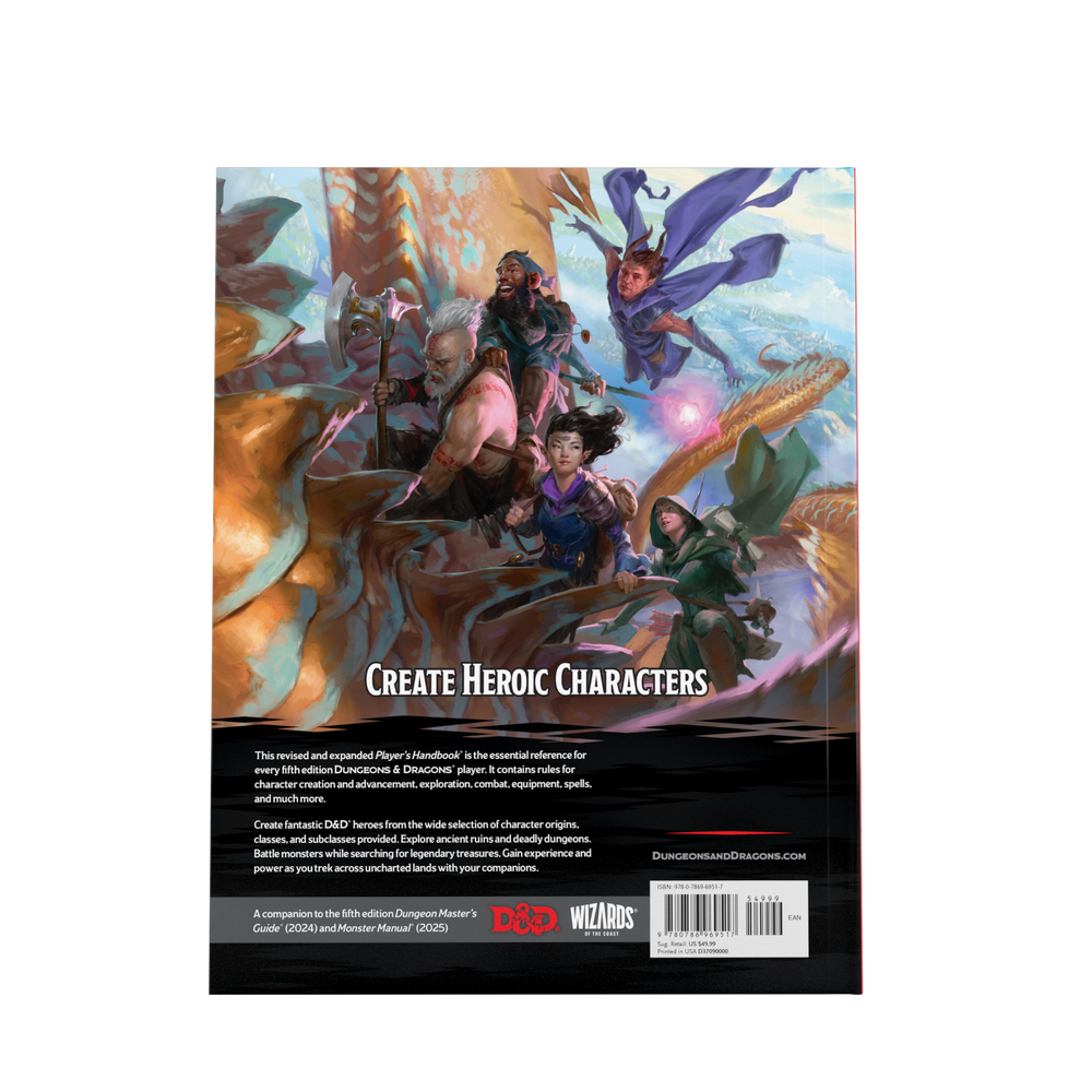Dungeons & Dragons: Players Handbook 2024