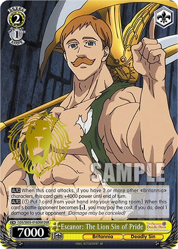 Escanor: The Lion Sin of Pride (DSR) [The Seven Deadly Sins: Revival of The Commandments]