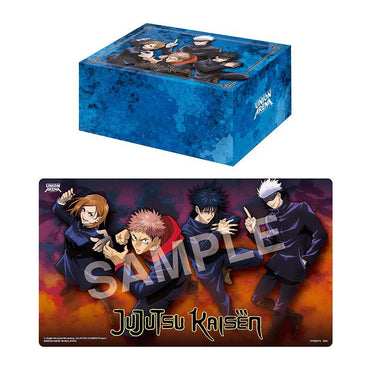 Union Arena Jujutsu Kaisen Playmat & Storage Box Set