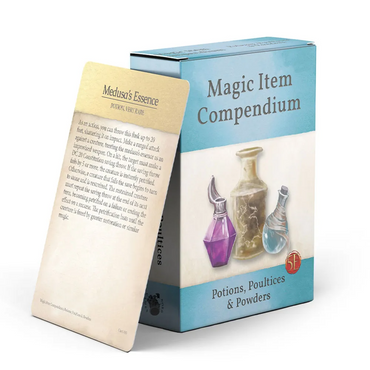 D&D: Magic Item Compendium Deck - Potions, Poultices & Powders