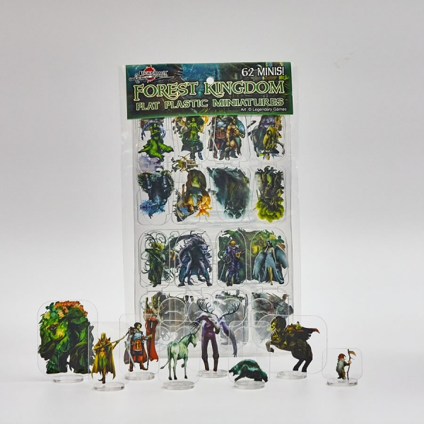 Flat Plastic Miniatures: Forest Kingdom