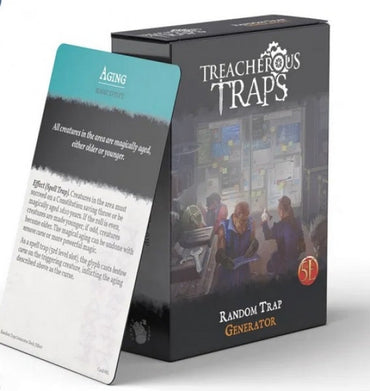 RPG Accessory: Random Trap Generator Deck (5E)