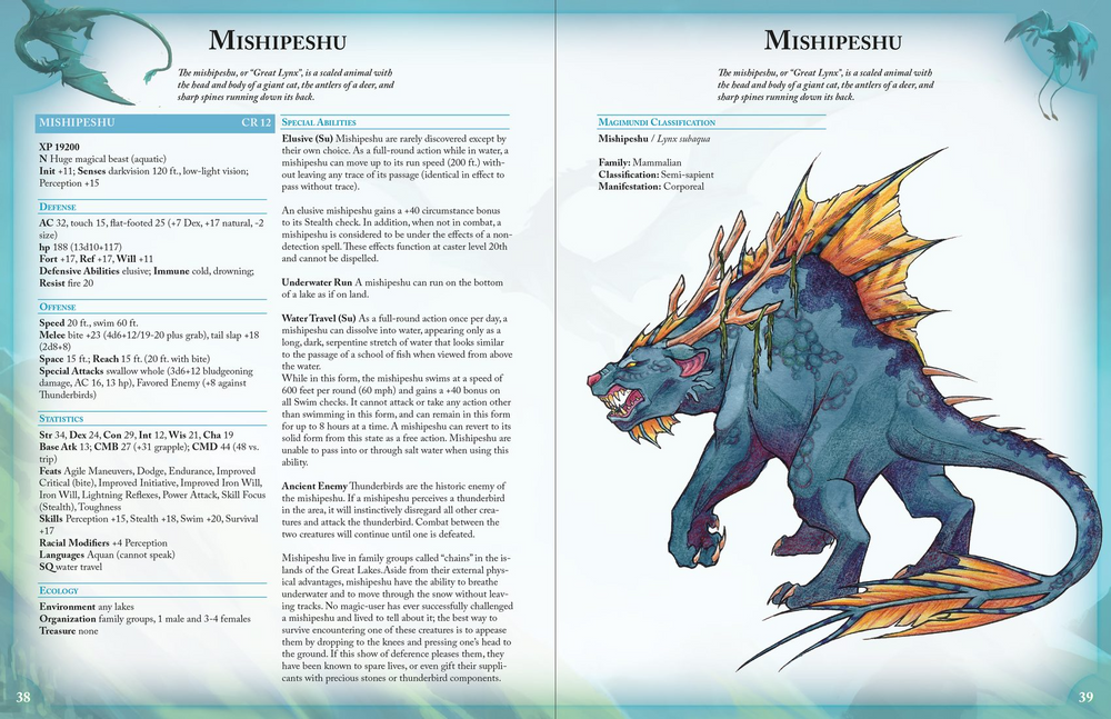 D&D 5th Edition: Magimundi Bestiary Book